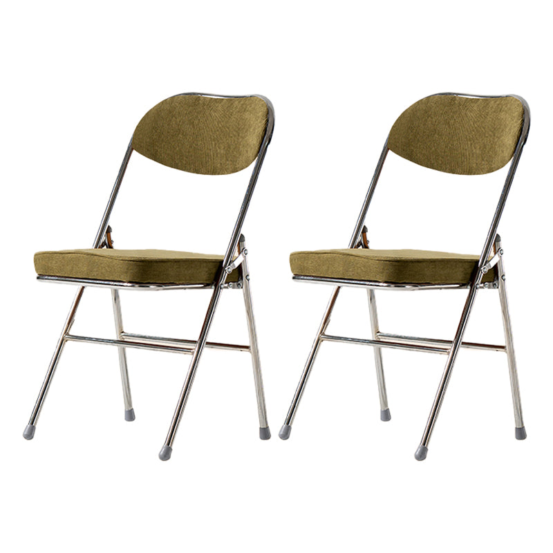 Silla lateral escandinava de terciopelo con respaldo abierto, sillas de comedor plegables con acabado mate