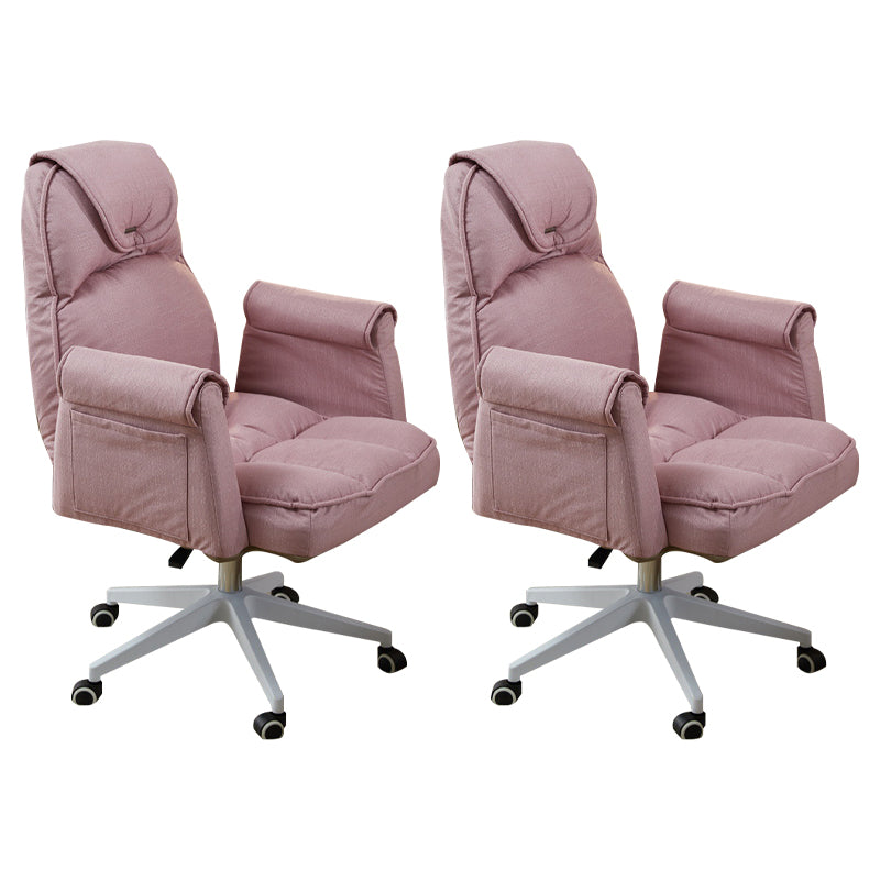 Minimalist Style Upholstered Arm Dining Chairs Solid Back Dining Chairs for Home