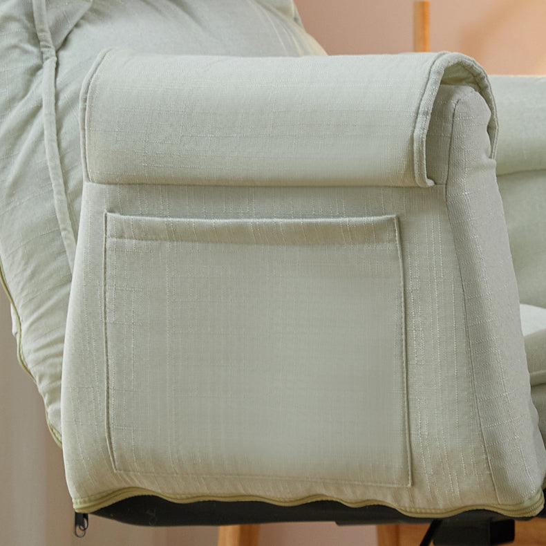 Minimalist Style Upholstered Arm Dining Chairs Solid Back Dining Chairs for Home