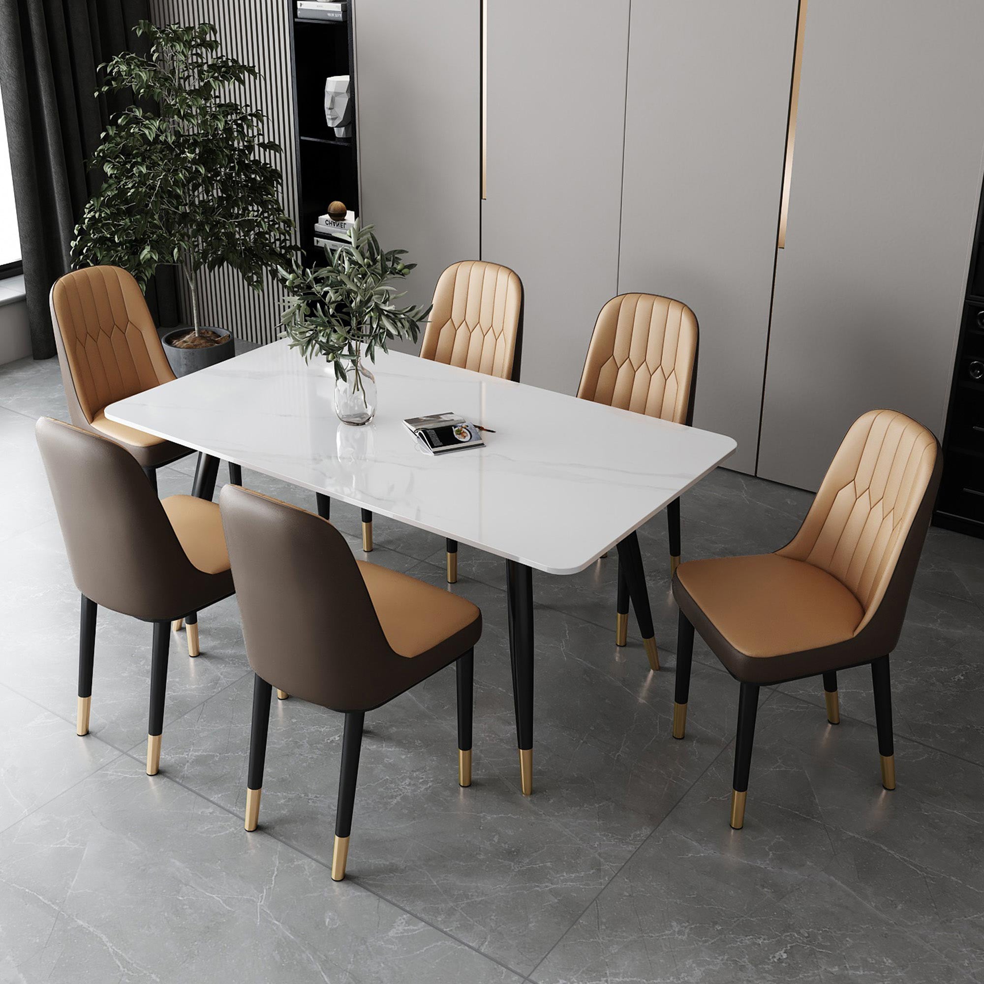Metal de la cocina del estilo nórdico que cena la silla Parsons que cena la silla lateral sin brazos