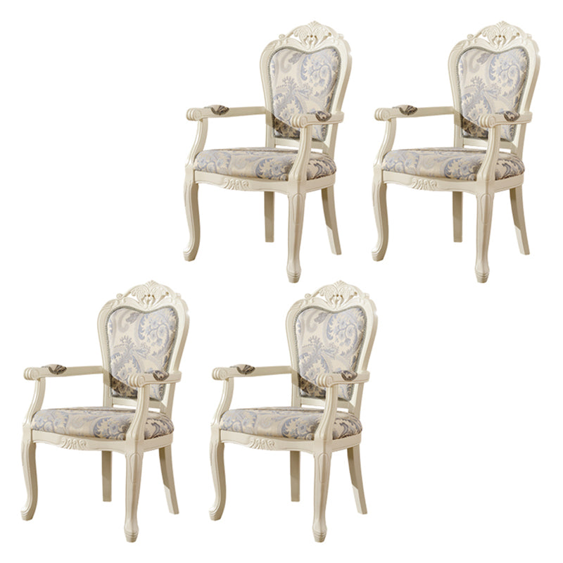 Scandinavian Style Oak Wood Chair Kitchen Dining Solid Back Arm Chairs