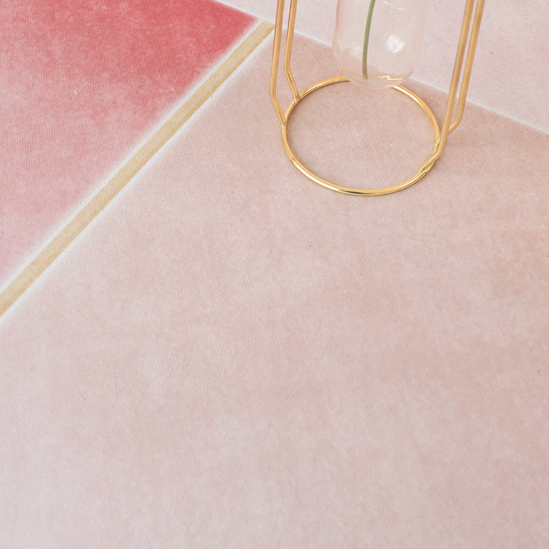 Pink Modern Area Rug Blending Gradient Rug Washable Indoor Rug for Living Room
