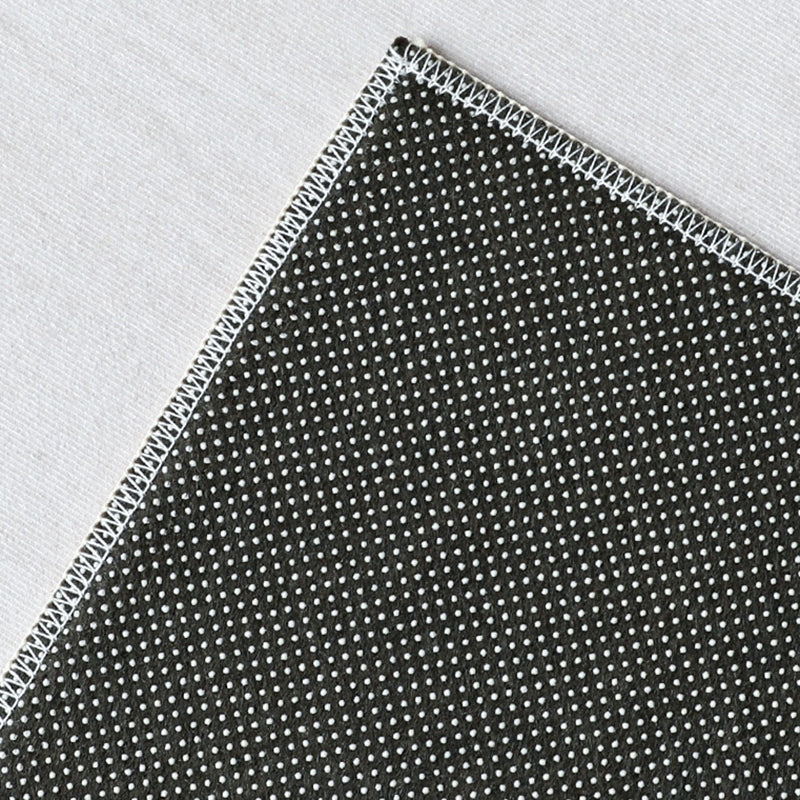 Navy Modern Rug Blending Graphic Rug Non-Slip Backing Rug for Living Room