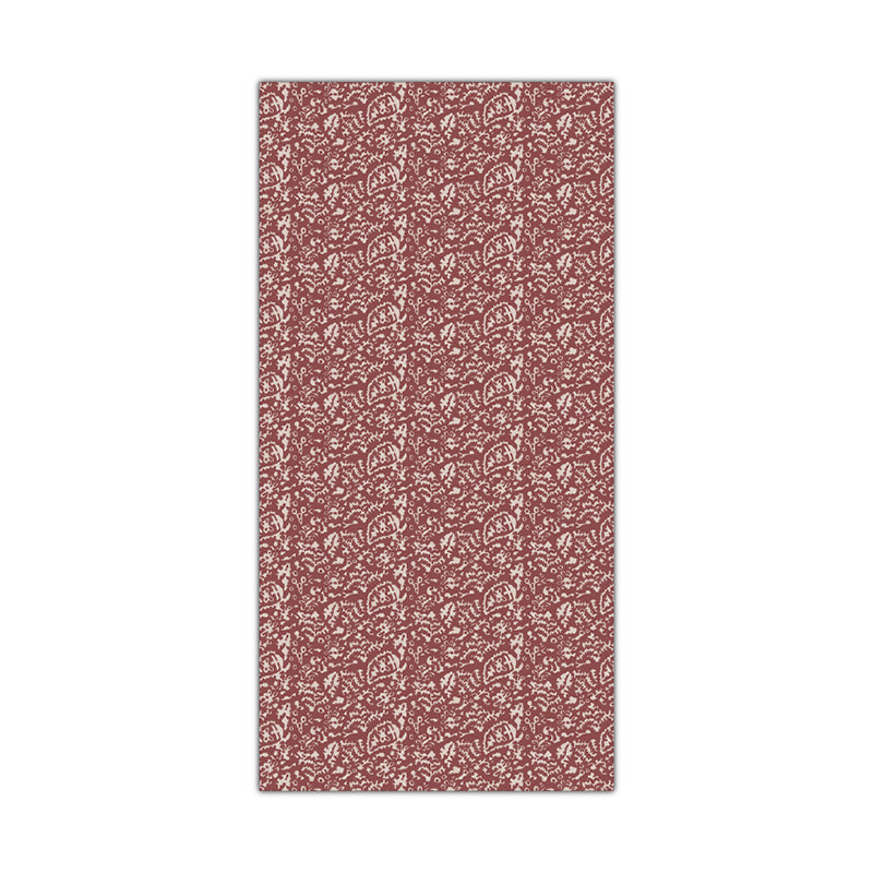 Brown Modern Rug Blended Contrast Color Area Rug Stain Resistant Rug for Living Room