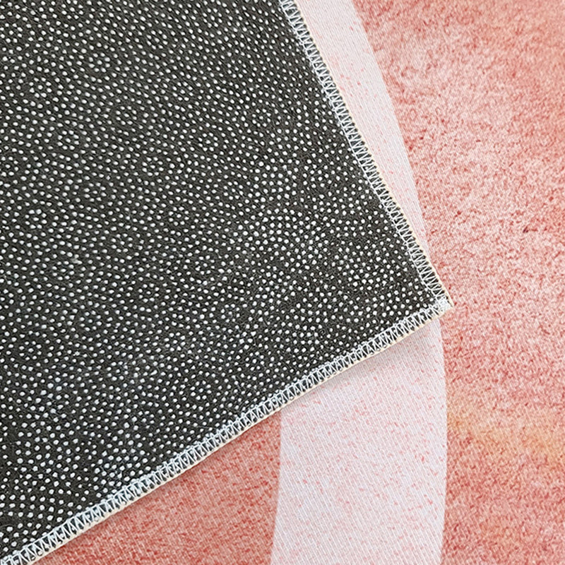 Alfombra de color naranja fresca alfombra de color naranja alfombra sin deslizamiento para sala de estar para sala de estar