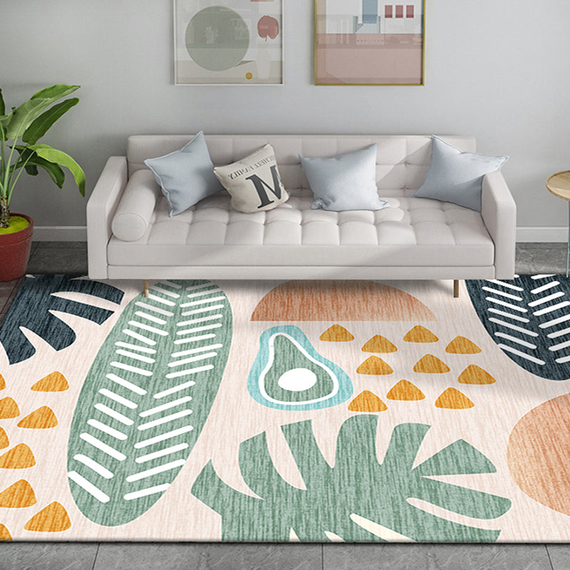 Alfombra de color naranja fresca alfombra de color naranja alfombra sin deslizamiento para sala de estar para sala de estar