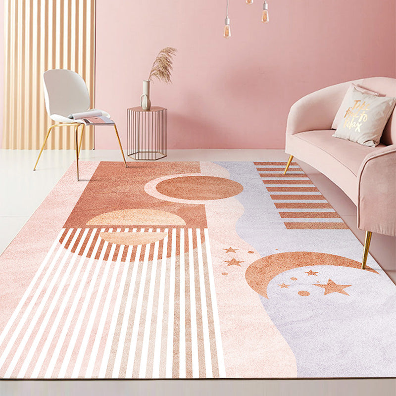 Alfombra de color naranja fresca alfombra de color naranja alfombra sin deslizamiento para sala de estar para sala de estar