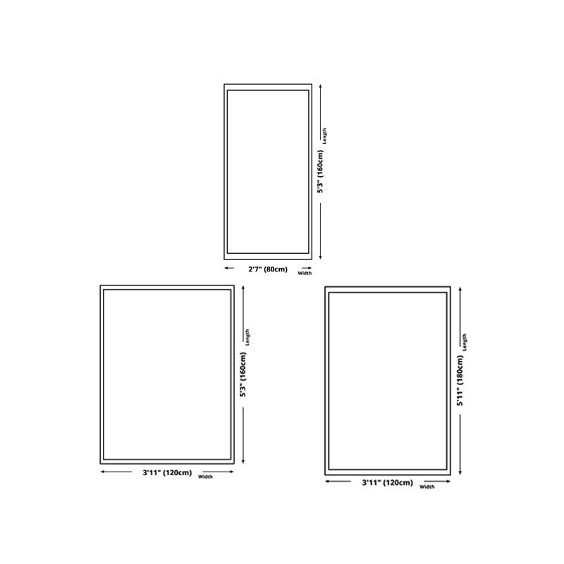Alfombra de poliéster de alfombra marina moderna alfombra gráfica sin deslizamiento para el salón