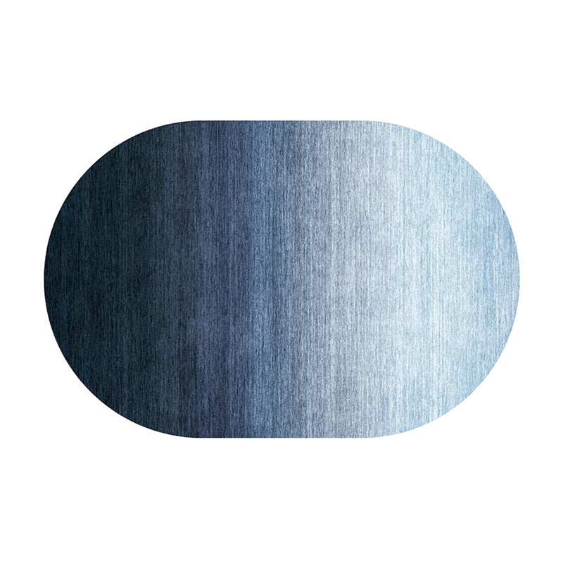 Green Modern Rug Blending Solid Color Rug Washable Rug for Living Room