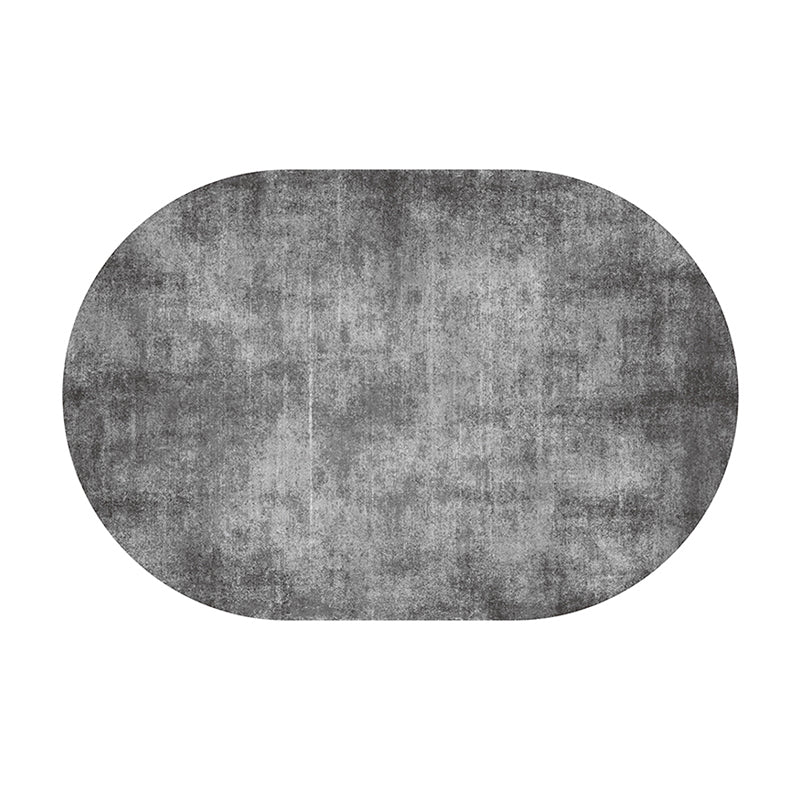 Green Modern Rug Blending Solid Color Rug Washable Rug for Living Room