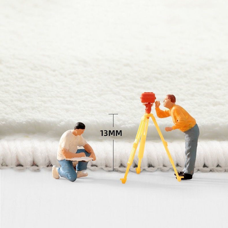 Tapis de couleur polyester à brun clair tapis de support non glipt