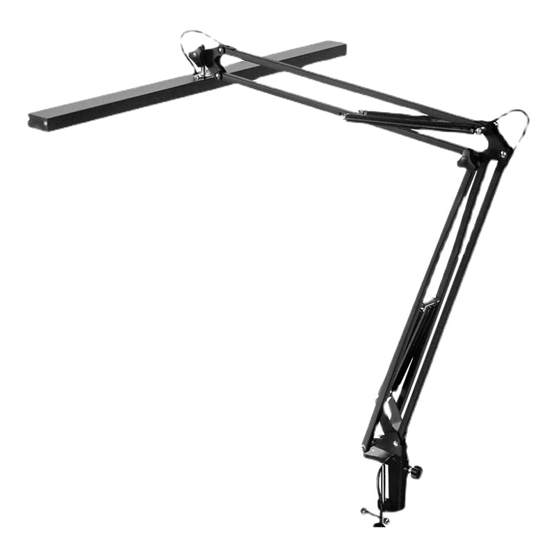 Lineare Nachttischlampe moderne Metal Ein leichter Nachttischlampe in Schwarz