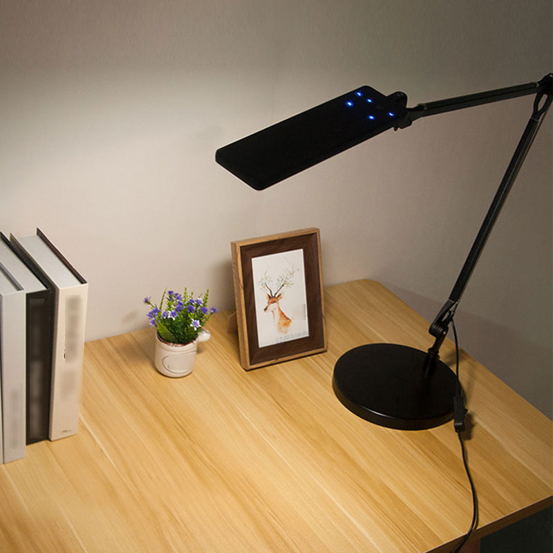 Modern Creative Indoor LED Desk Lamp Metal Single Light Table Lamp