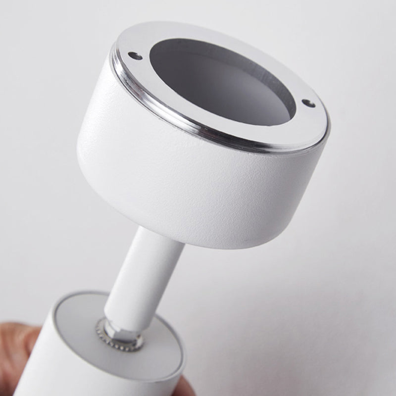 Metal Half Cylinder Reading Wall Lighting Modern Style 1-Light Wall Mounted Light Fixture