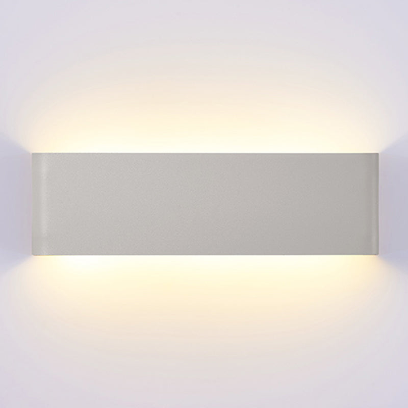 Metal Square Wall Lighting Modern 1 Light Wall Mounted Light Fixture