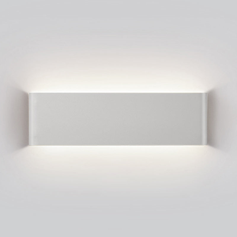 Metal Square Wall Lighting Modern 1 Light Wall Mounted Light Fixture
