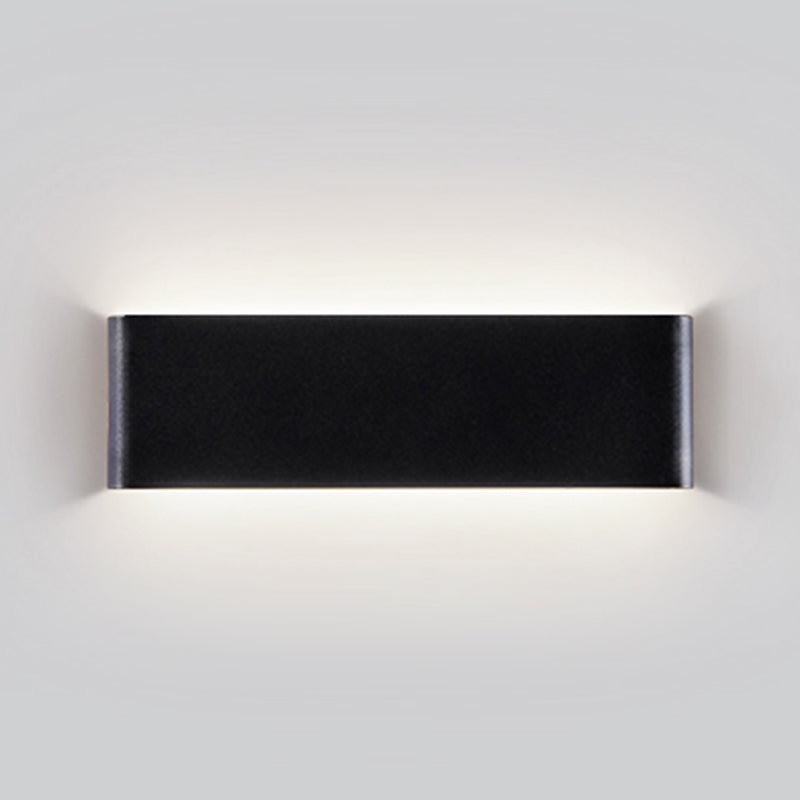 Metal Square Wall Lighting Modern 1 Light Wall Mounted Light Fixture