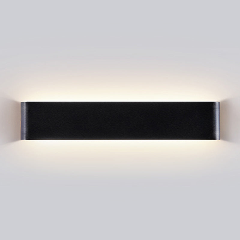 Metal Square Wall Lighting Modern 1 Light Wall Mounted Light Fixture