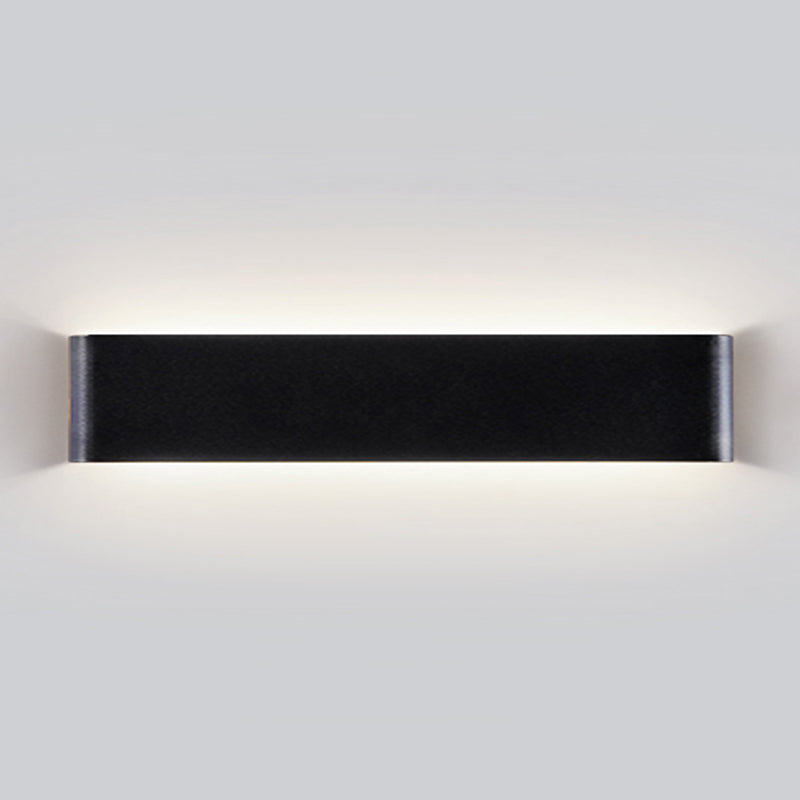 Metal Square Wall Lighting Modern 1 Light Wall Mounted Light Fixture