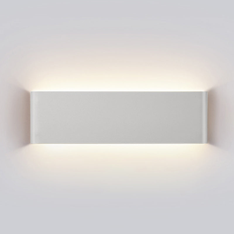 Metal Square Wall Lighting Modern 1 Light Wall Mounted Light Fixture