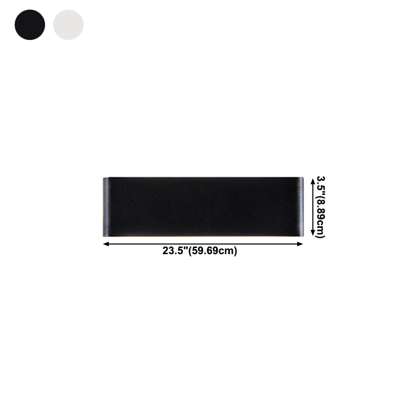 Metal Square Wall Lighting Modern 1 Light Wall Mounted Light Fixture