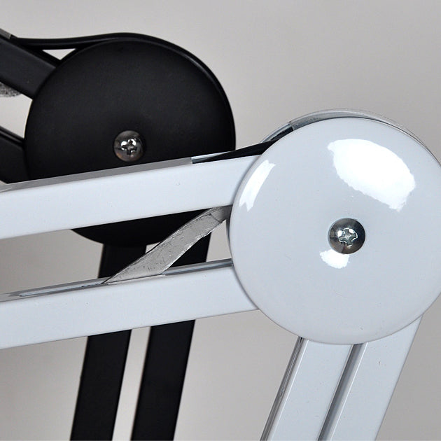 Circle Night Table Lamp Modern Style Metal One Light Nightstand Lamp