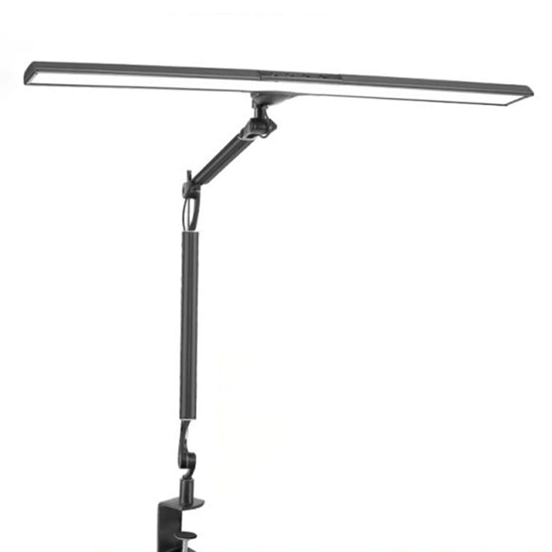 Lampe de table de chevet à LED en métal dans la lampe de table intérieure réglable moderne à style concis moderne