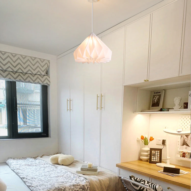 Metalen kegel tint hangende lichten moderne stijl 1 kop hangende montage armatuur voor slaapkamer