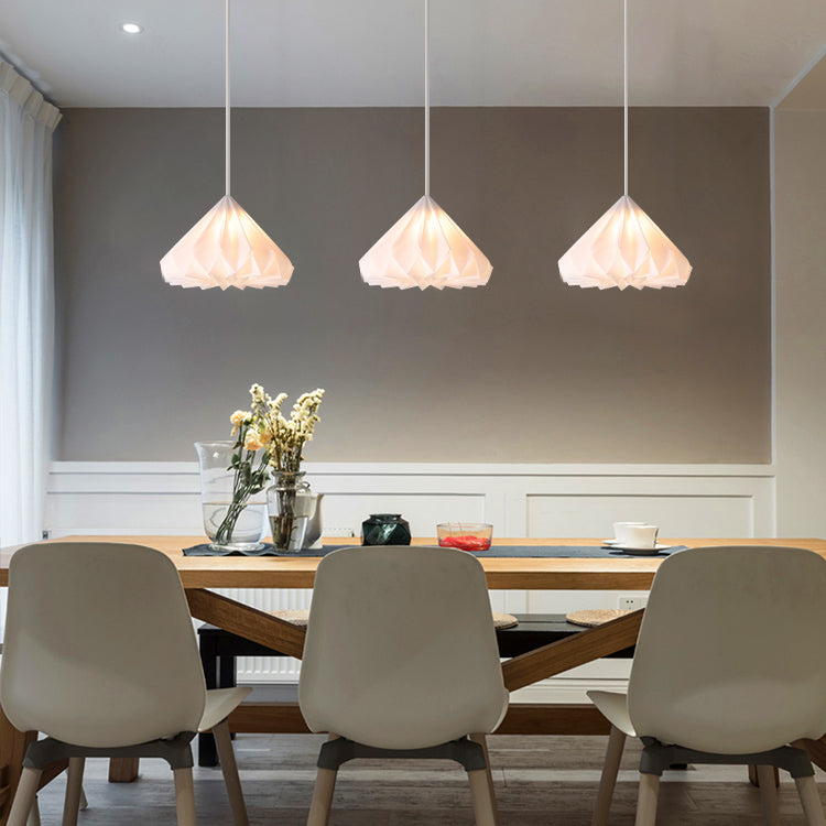 Metalen kegel tint hangende lichten moderne stijl 1 kop hangende montage armatuur voor slaapkamer