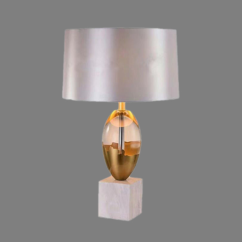 Stoff Drum Schreibtisch hell modern