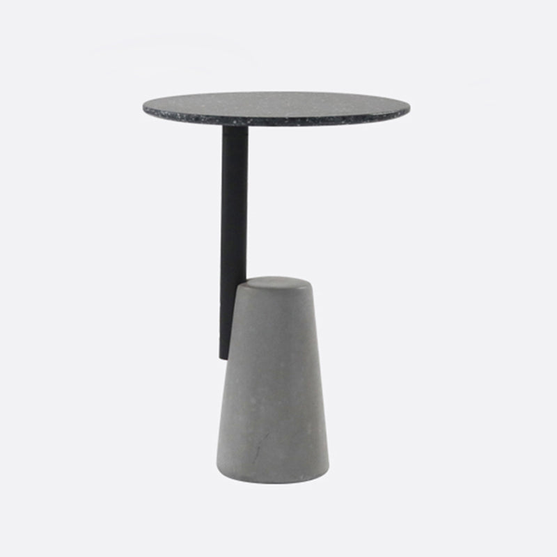 Sockelbasis traditioneller Luxus -Tisch runder Betontisch für Esszimmer