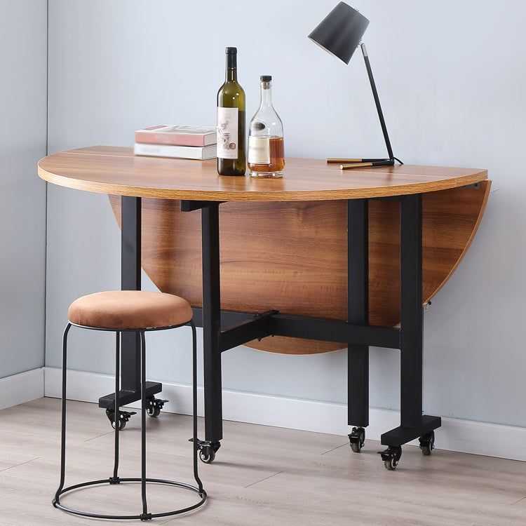 MDF Dining Table Mid-Century Modern Style Sled Base Table for Dining Room