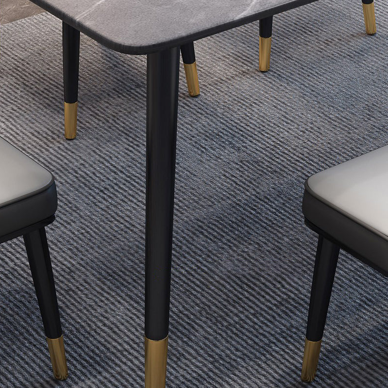 Eigentijdse stijl eettafel stenen eettafel rechthoek voor eetkamer