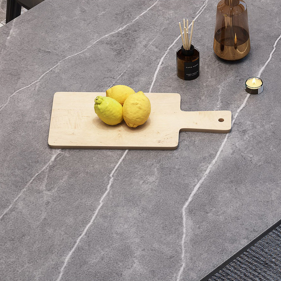 Eigentijdse stijl eettafel stenen eettafel rechthoek voor eetkamer