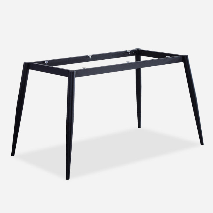 Mesa de comedor rectangular Piedra industrial Mesa de comedor de 4 pies para interiores