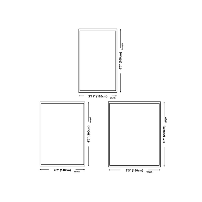 Orange Contemporary Carpet Polyester Graphic Carpet Washable Carpet for Living Room