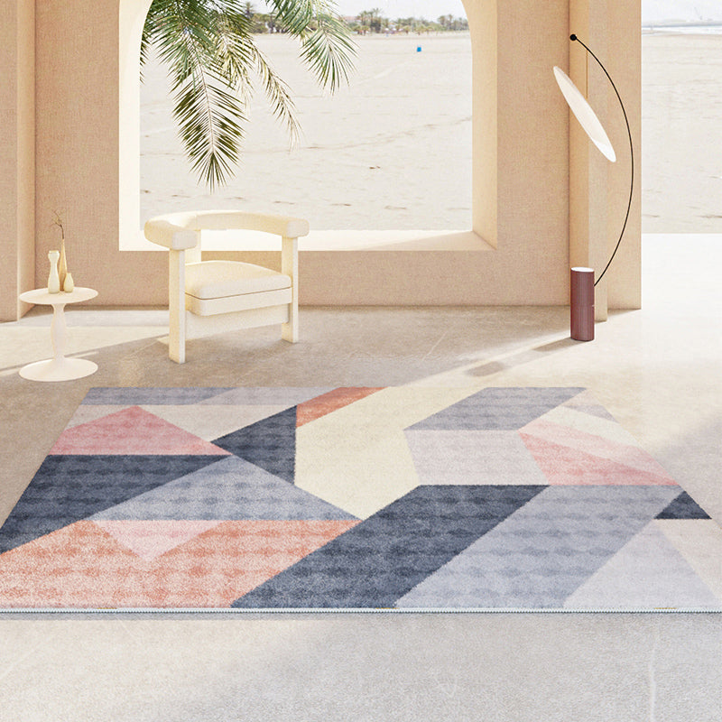 Decoración simple de la alfombra de la alfombra del hogar Área de la alfombra de la alfombra de poliéster