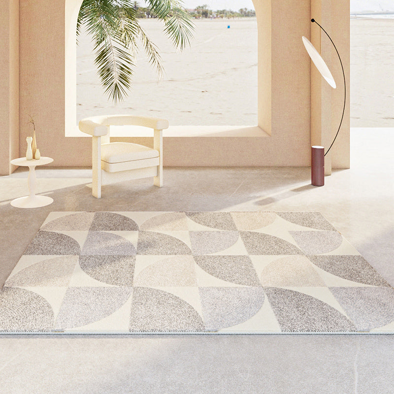 Decoración simple de la alfombra de la alfombra del hogar Área de la alfombra de la alfombra de poliéster