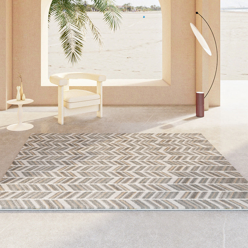 Decoración simple de la alfombra de la alfombra del hogar Área de la alfombra de la alfombra de poliéster