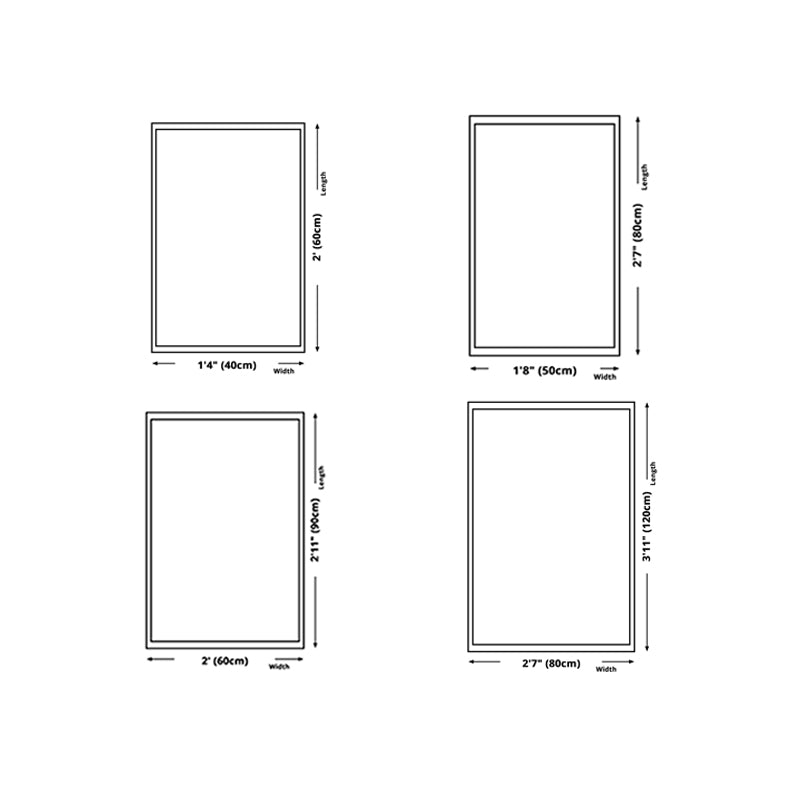 Alfombra de poliéster de patrón ombre nórdico alfombra de respaldo de poliéster de respaldo
