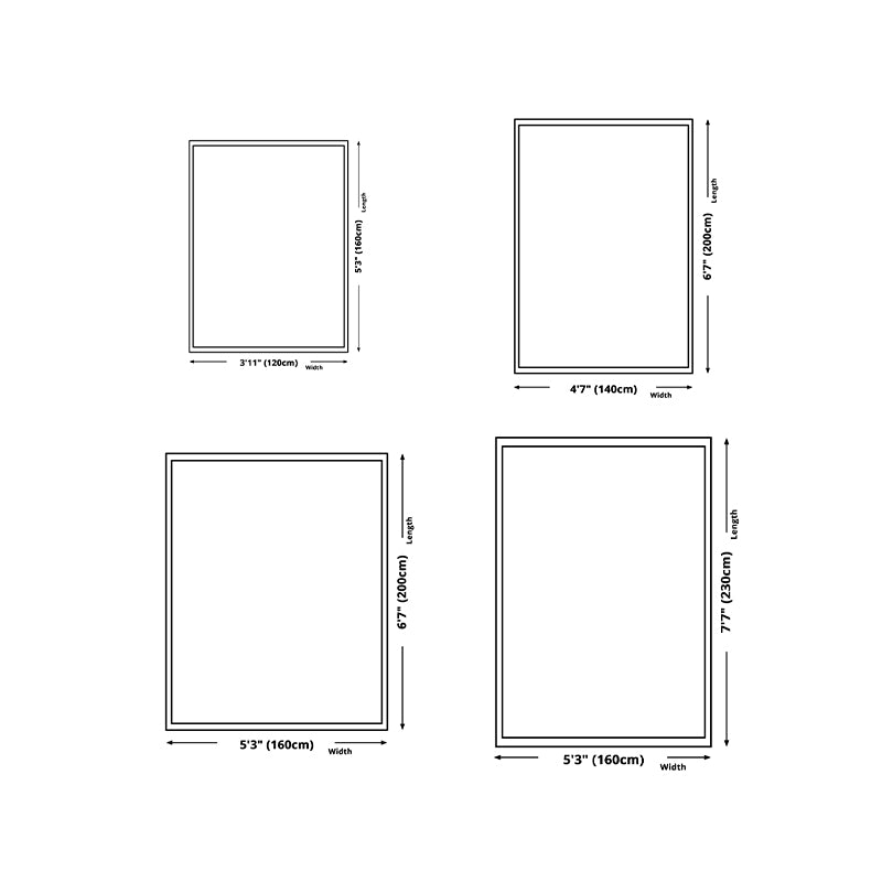 Alfombra de poliéster de poliéster blanca alfombra de patrón abstracto alfombra de respaldo sin deslizamiento para sala de estar