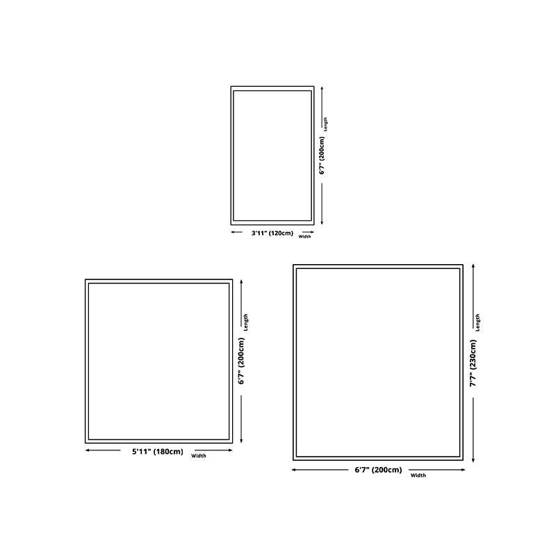 Alfombra de línea recta gris oscuro alfombra poliéster alfombra lavable para sala de estar para sala de estar