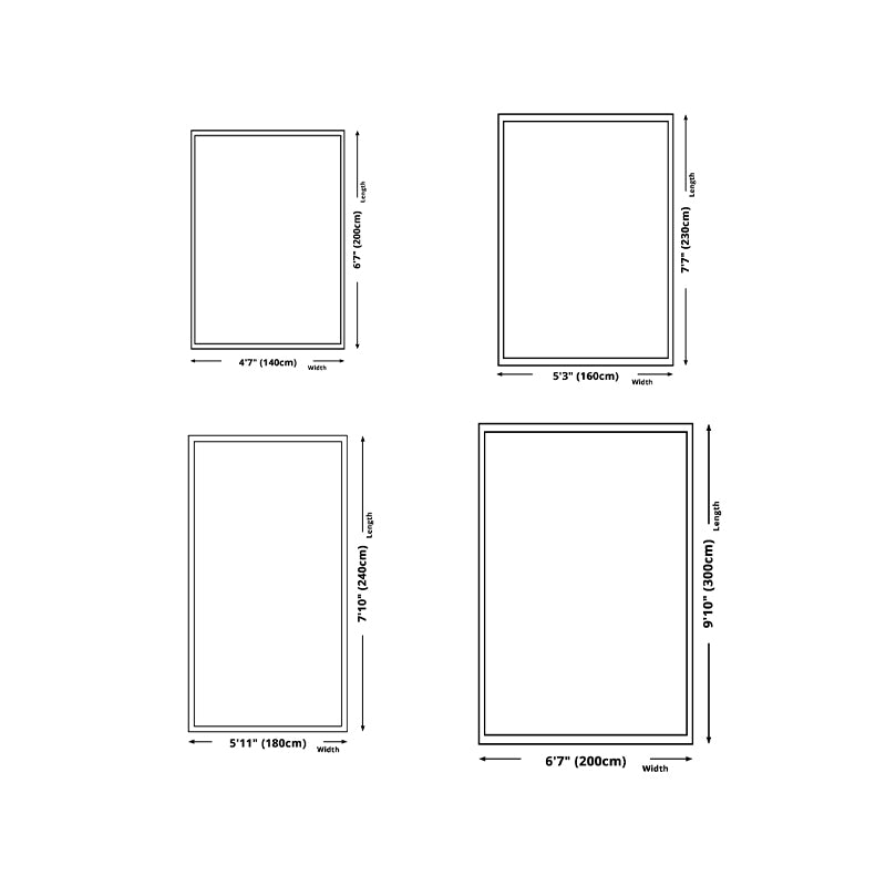 Tapis de bloc de couleur polyester beige tapis de support non glipt pour la décoration intérieure