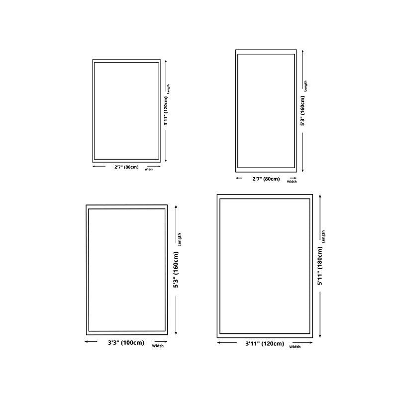 Alfombra de la línea de poliéster moderno beige alfombra sin deslizamiento para decoración del hogar para decoración del hogar