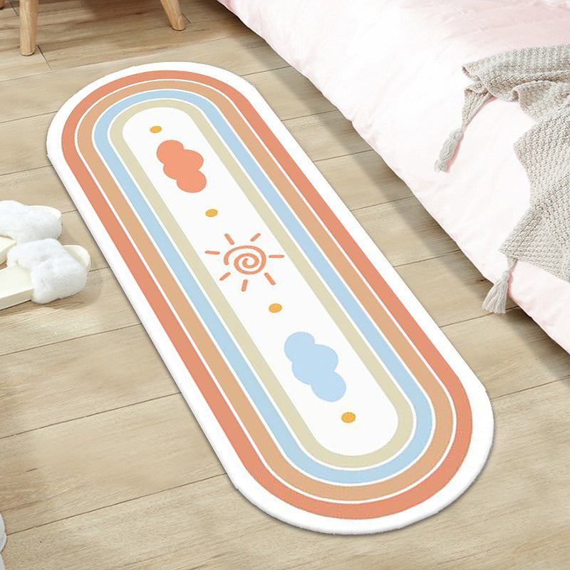 Alfombra verde moderna de poliéster alfombra cubierta de alfombra interior para sala de estar para sala de estar