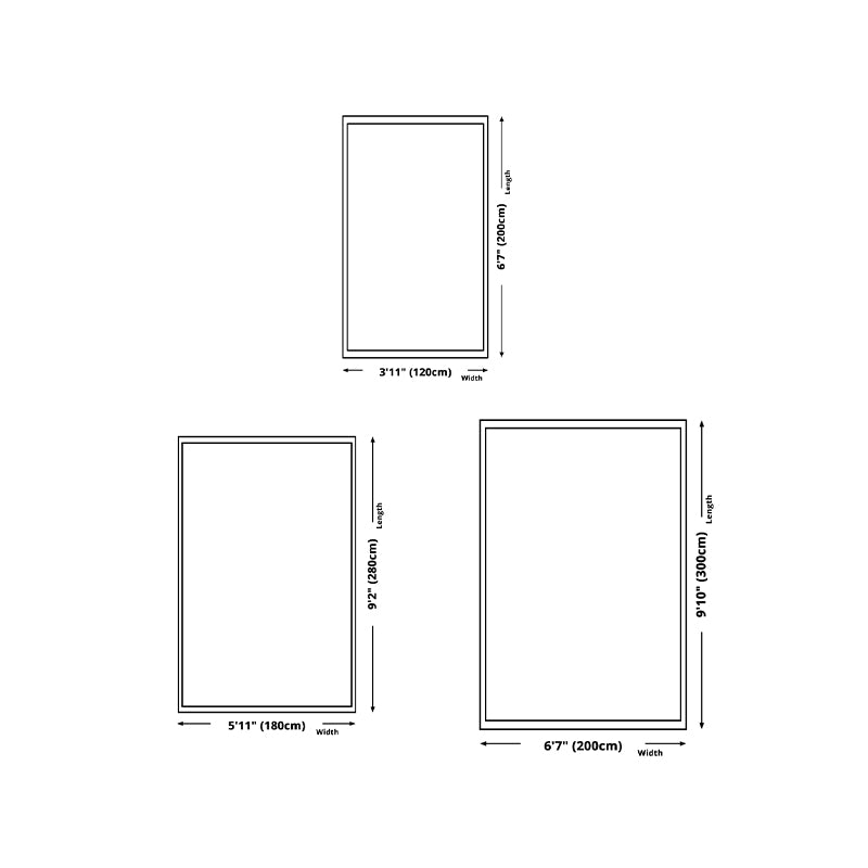 Black Simple Carpet Line Polyester Striped Carpet Stain Resistant Carpet for Home Decor