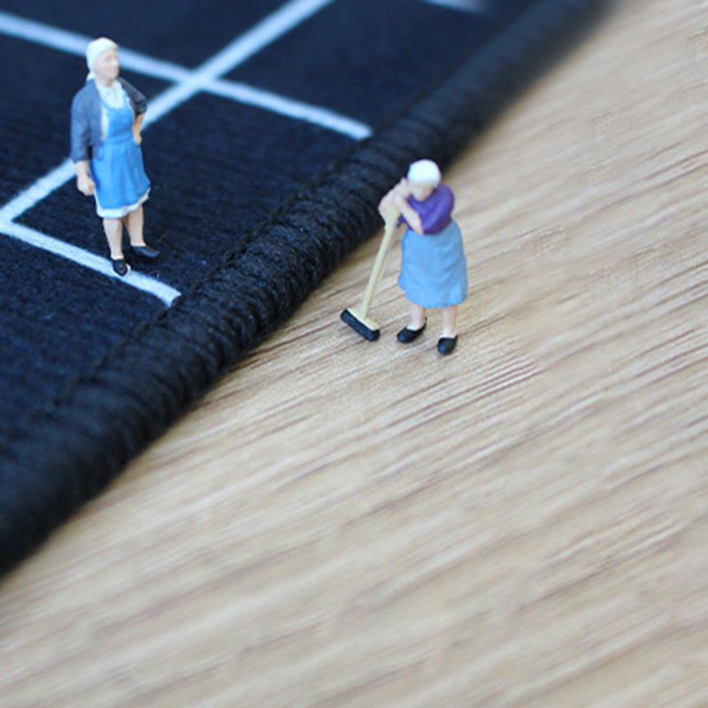 Alfombra de alfombra simple de alfombra beige alfombra lavable alfombra para decoración del hogar