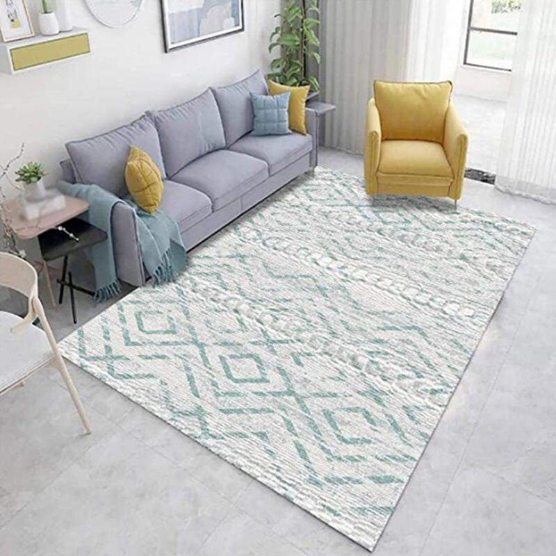 Gold Simple Rug Polyester Gold Wire Rug Non-Slip Backing Rug for Drawing Room