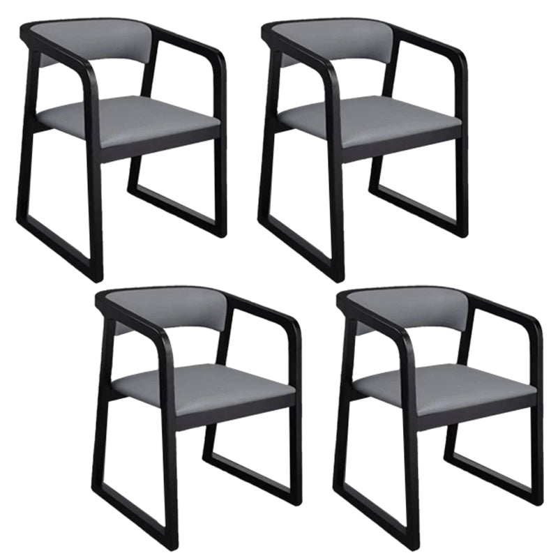 Juego de sillas de metal de estilo tradicional, cocina, comedor, sillones con respaldo abierto