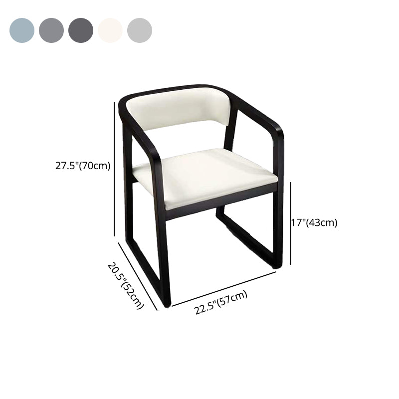 Juego de sillas de metal de estilo tradicional, cocina, comedor, sillones con respaldo abierto
